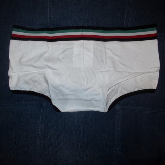 NWT Eros Veneziani Made in Italy Push-Up Black and White Boxer Tri-Pack M-L - Picture 3 of 7